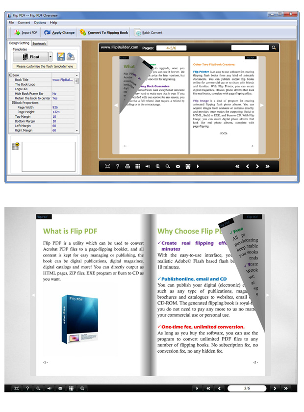 screenshots for Flip PDF