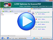 A-PDF Scan Optimizer instruction video